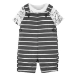 Jardineira Bebê Carter's - Bichicinhos e Listra