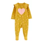 Macacão Bebê Carter's - Coração e Flores