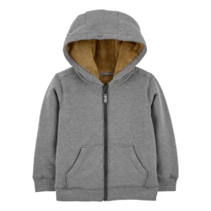 Casaco Infantil Carter's - Cinza com Capuz