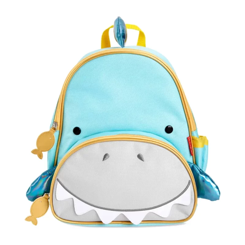 Kit Mochila e Lancheira Infantil Skip Hop - Zoo Tubarão